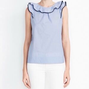 J.Crew Light Blue Garment size 2 tank top  casual top 100% cotton
